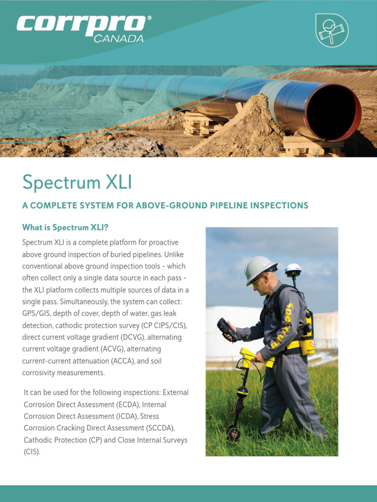 Spectrum XLI: Advanced Pipeline Inspection | PDF | Computers ...