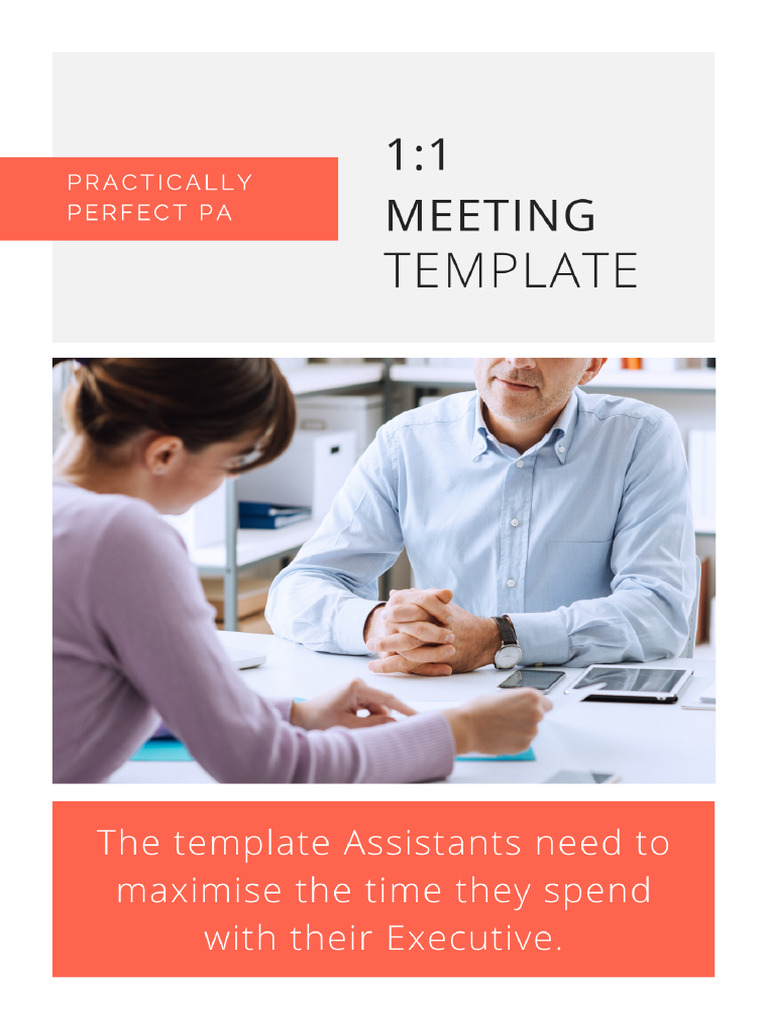 1 1 Meeting Template PDF