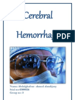 Cerebral Haemorrhage