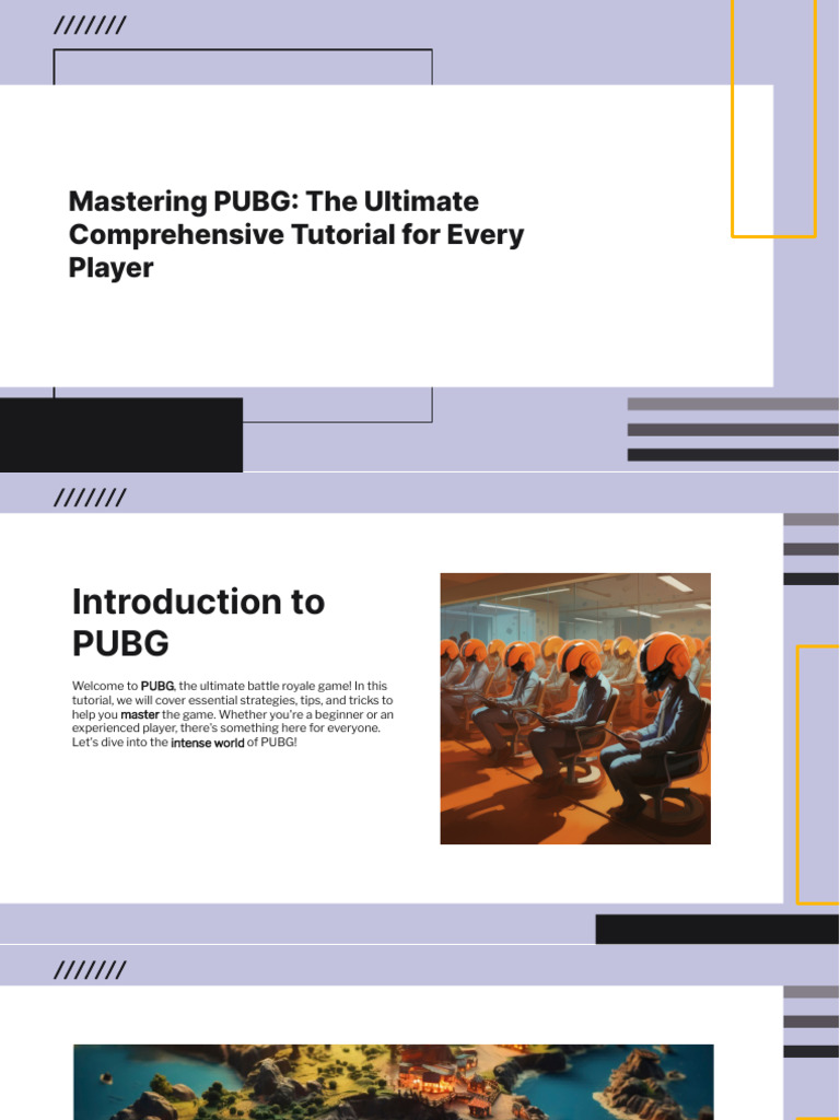 PUBG Mastery: Essential Strategies Guide | PDF