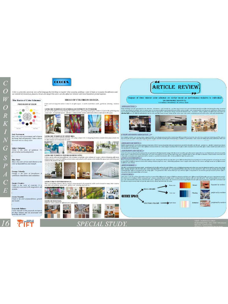 Article Study: Colors and Theories | PDF