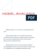 Model Analysis: Essential Diagnostic Tool for Orthodontic Treatment Planning