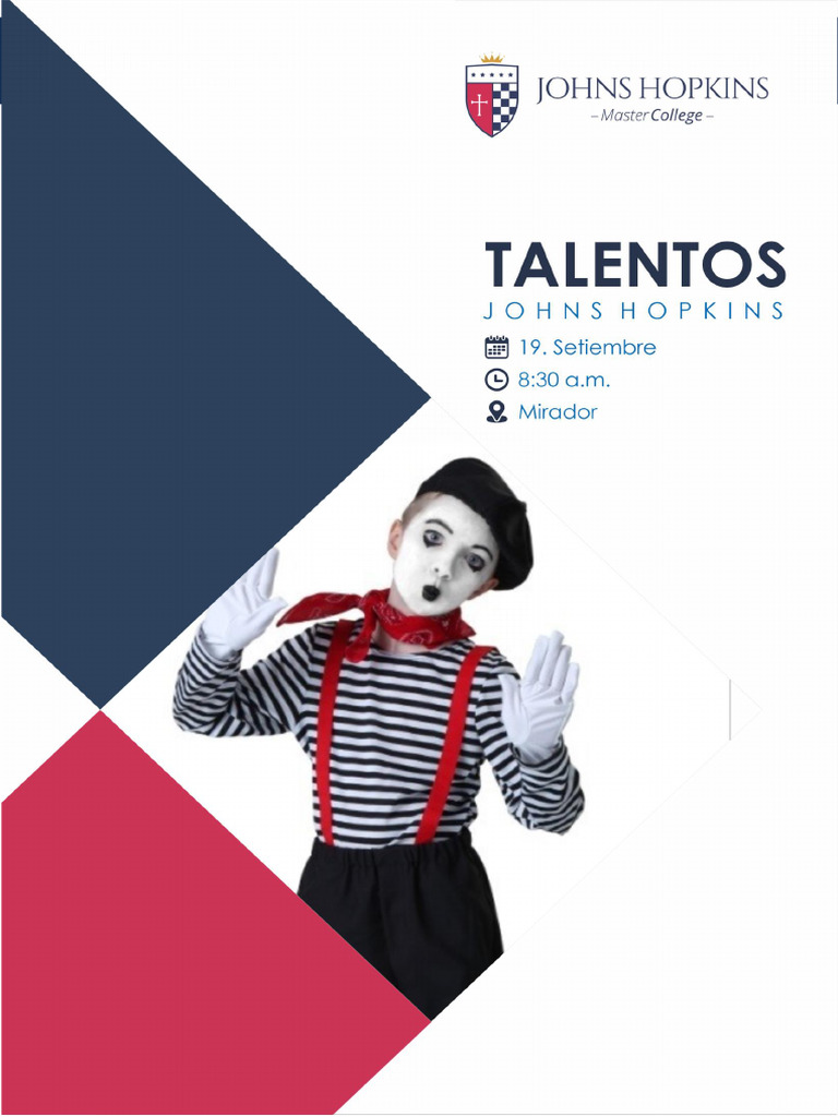 Talentos Johns Hopkins 2025 PDF