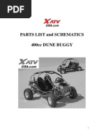 Yama Buggy 400cc Parts List and Schematics