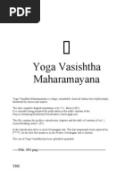 9504115 Yoga Vasishtha Transl Mitra Introduction