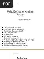 Understanding Maximal Intercuspal Position | PDF | Mouth | Tooth