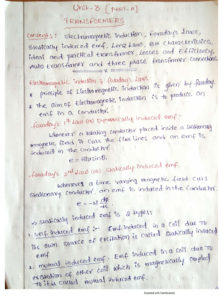6.bee Unit 3 Part A Material | PDF