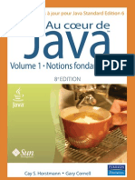 Au coeur de Java 6  - volume 1 Notions fondamentales - 8ème Edition