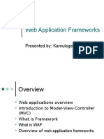 Web App Frameworks Edited