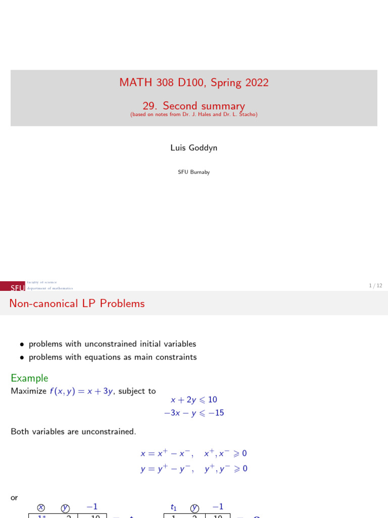 Second Summary | PDF
