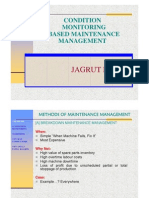 Condition Monitoring Based Maintenance Management