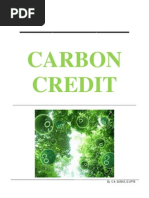 Carbon Credit by CA Sushil Gupta