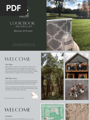 Farm Airbnb Welcome Book