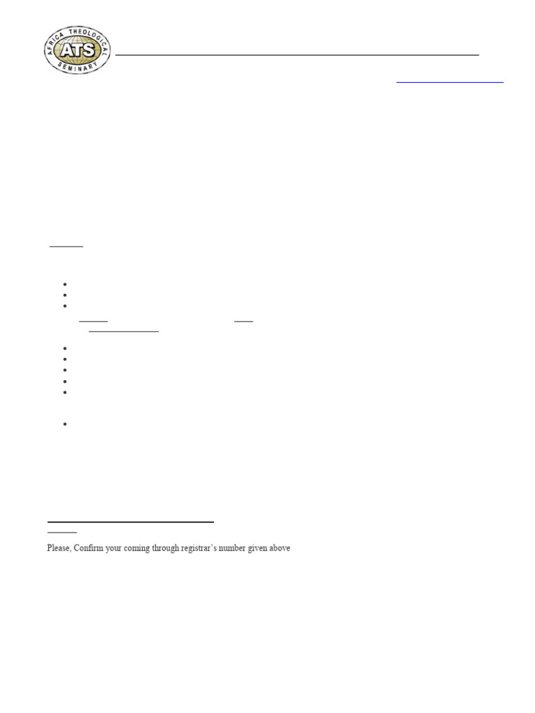 ATS Application Process Guide | PDF
