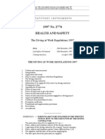 Normativa de Buceo Del Reino Unido "The Diving at Work Regulations 1997"