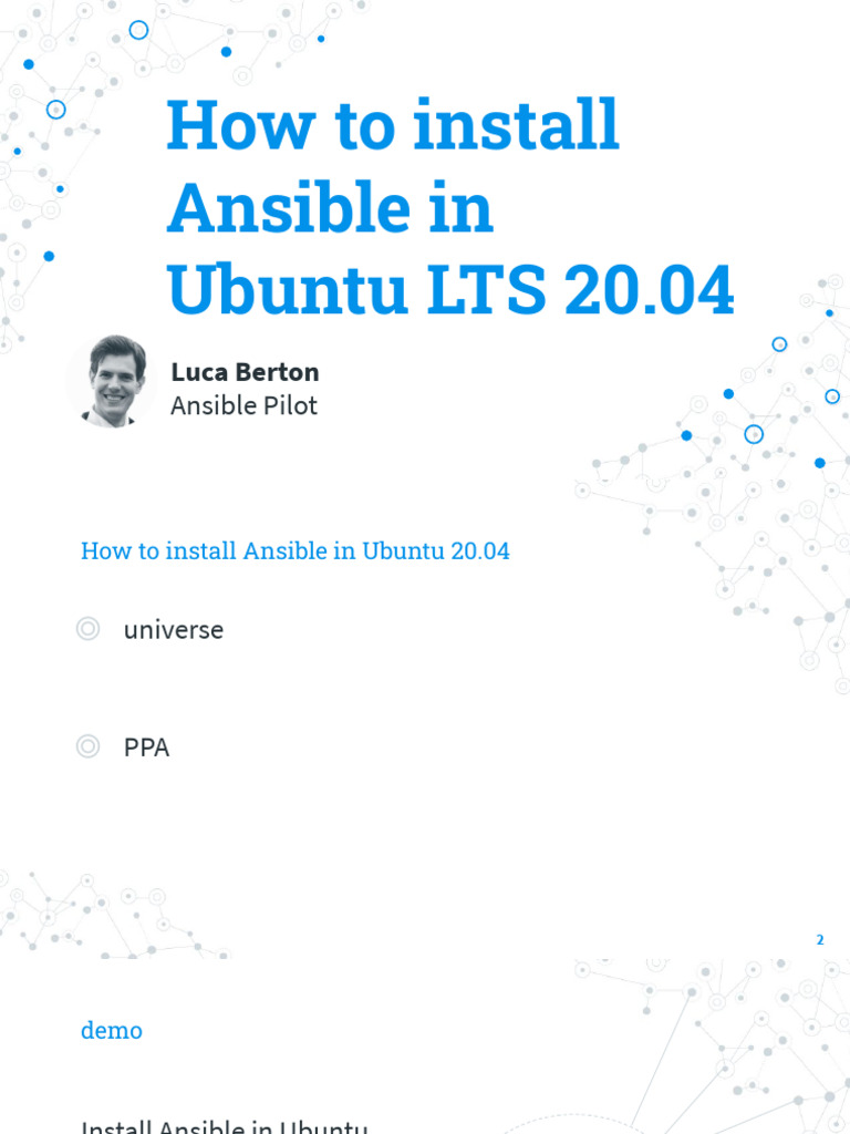 How+to+install+Ansible+in+Ubuntu+20 04+LTS | PDF