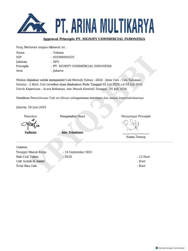 Approval Prinsiple 1 Pdf