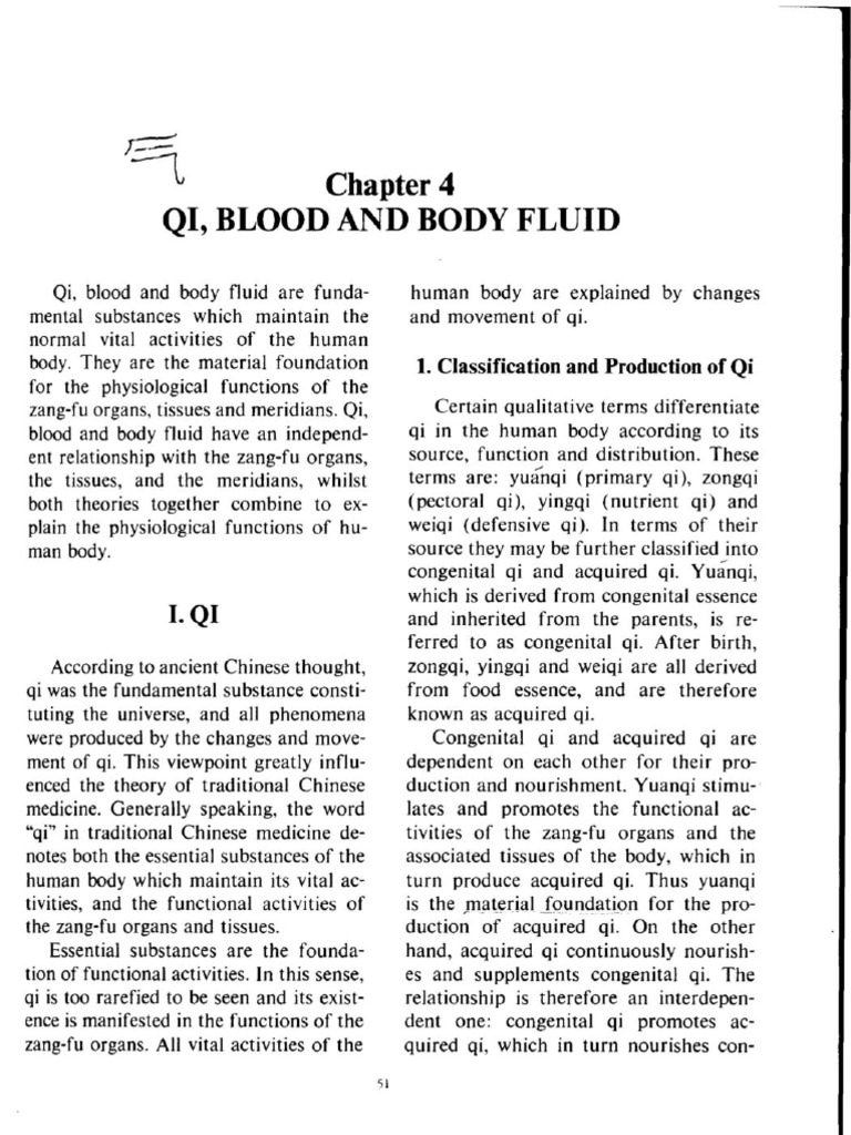Four Zang-Organs and Blood Stasis | PDF | Qi | Traditional Chinese Medicine