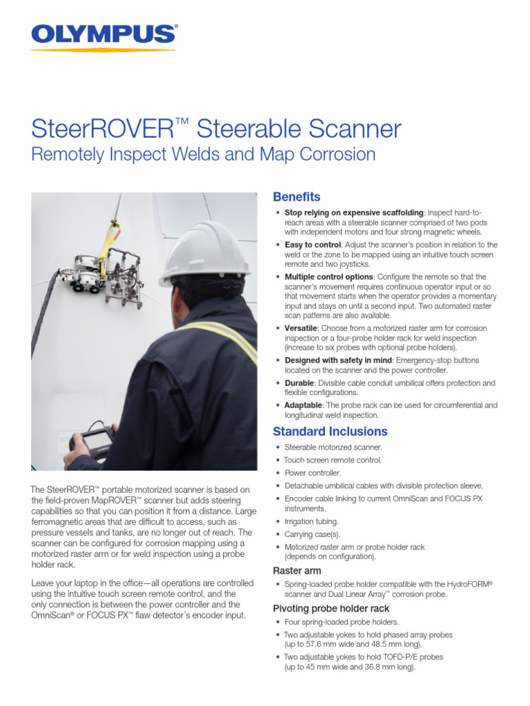 Olympus SteerROVER Steerrover en 201808 Web | PDF