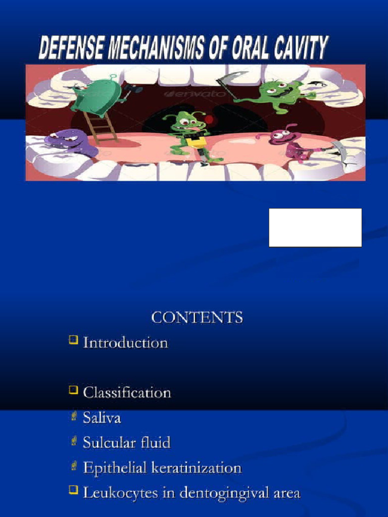 defencemechanismsoforalcavity PDF