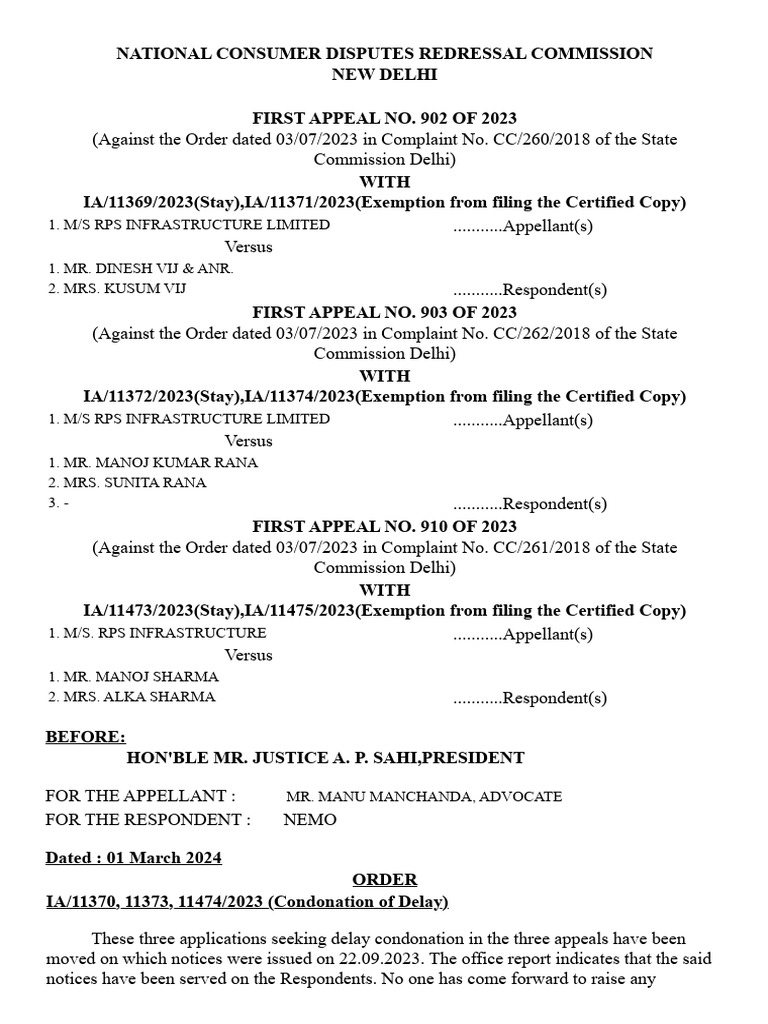 NCDRC Order | PDF