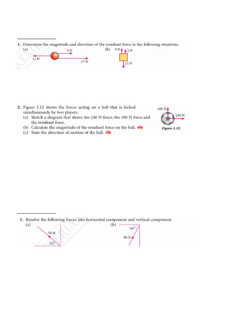 Force and Motion II | PDF