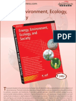 Energy, Environment, Ecology, and Society