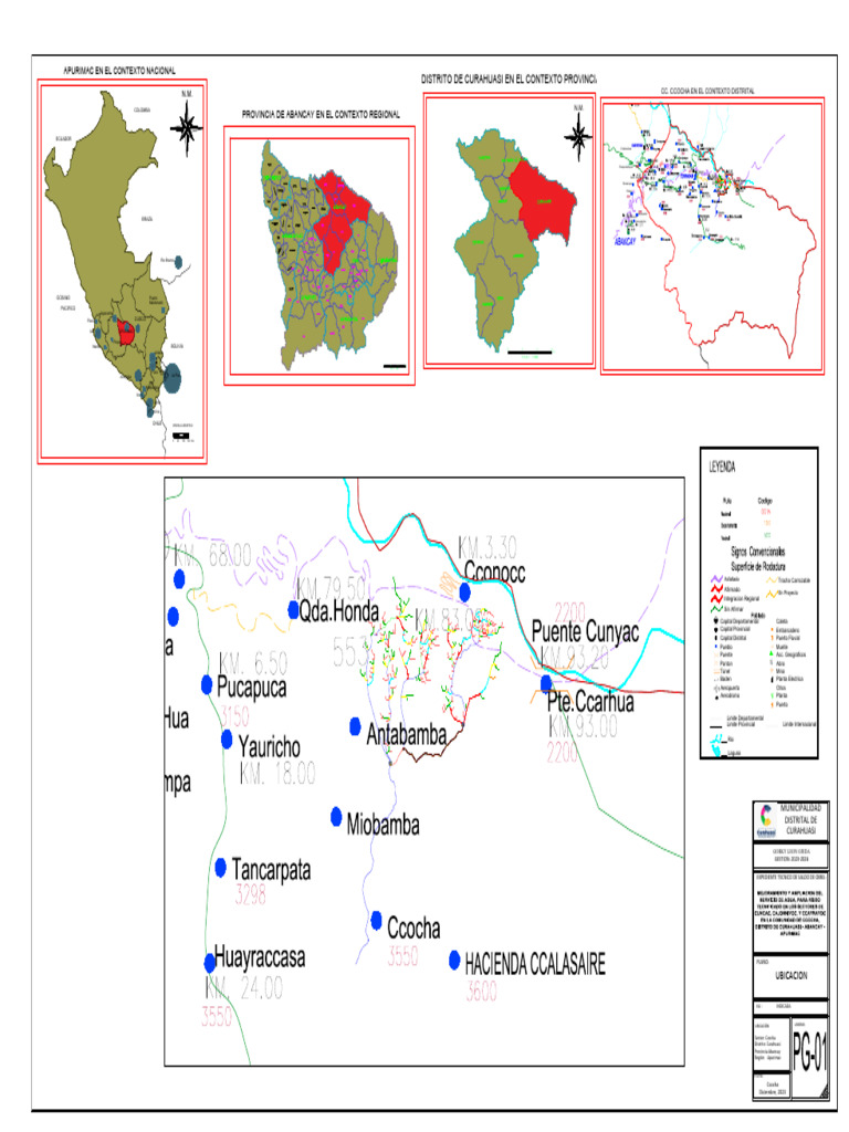 CC - Plano de Ubicacion de CCocha | PDF