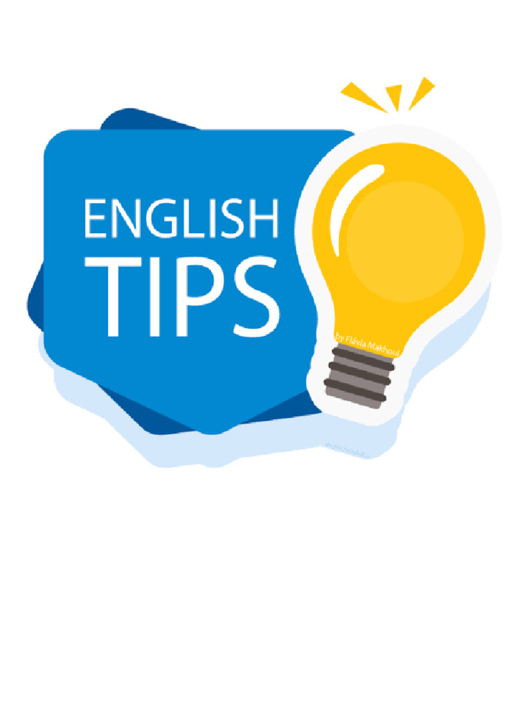 English Tips | PDF