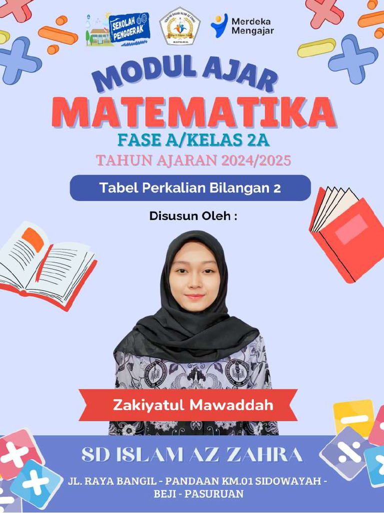Modul Ajar Matematika Fase A Kelas 2a | PDF