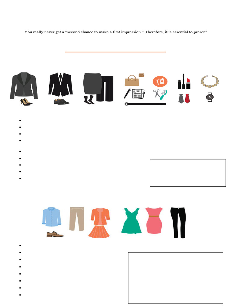 Dress to Impress | PDF