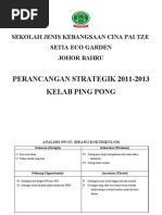 Perancangan Tahunan Kelab Ping Pong Pdf