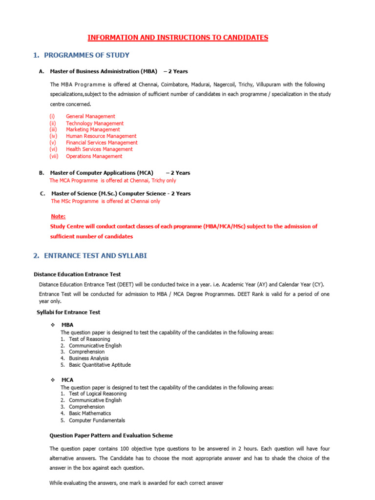 Instructions | PDF