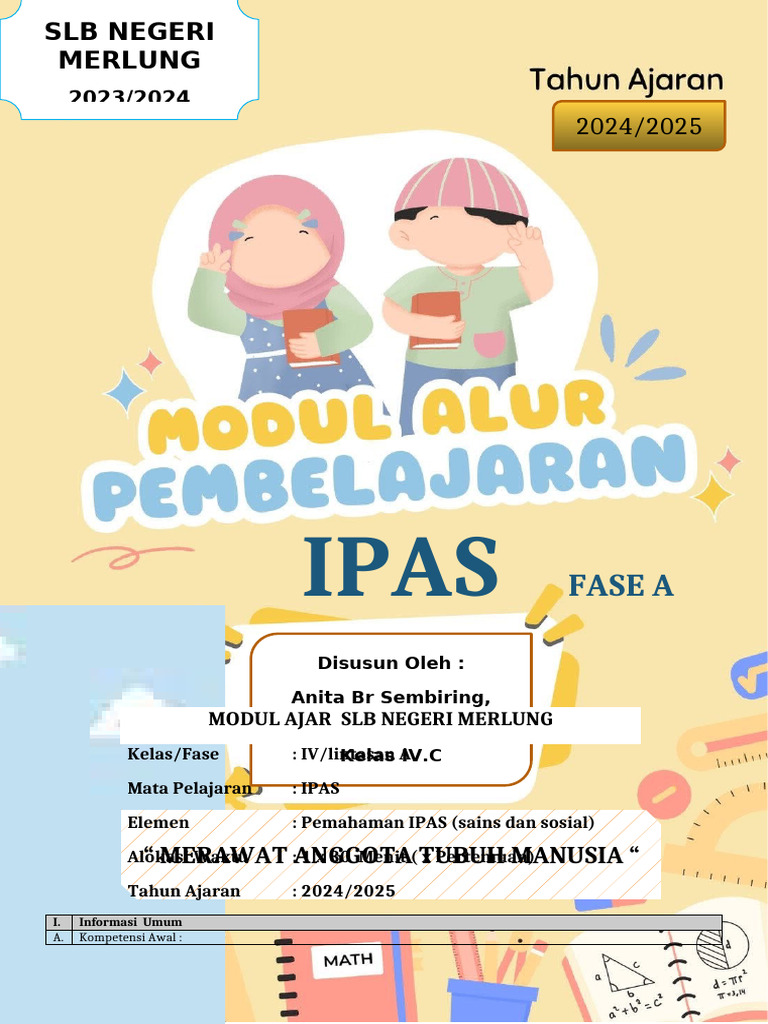 Modul Ipas Fase A - Bagian 3 | PDF