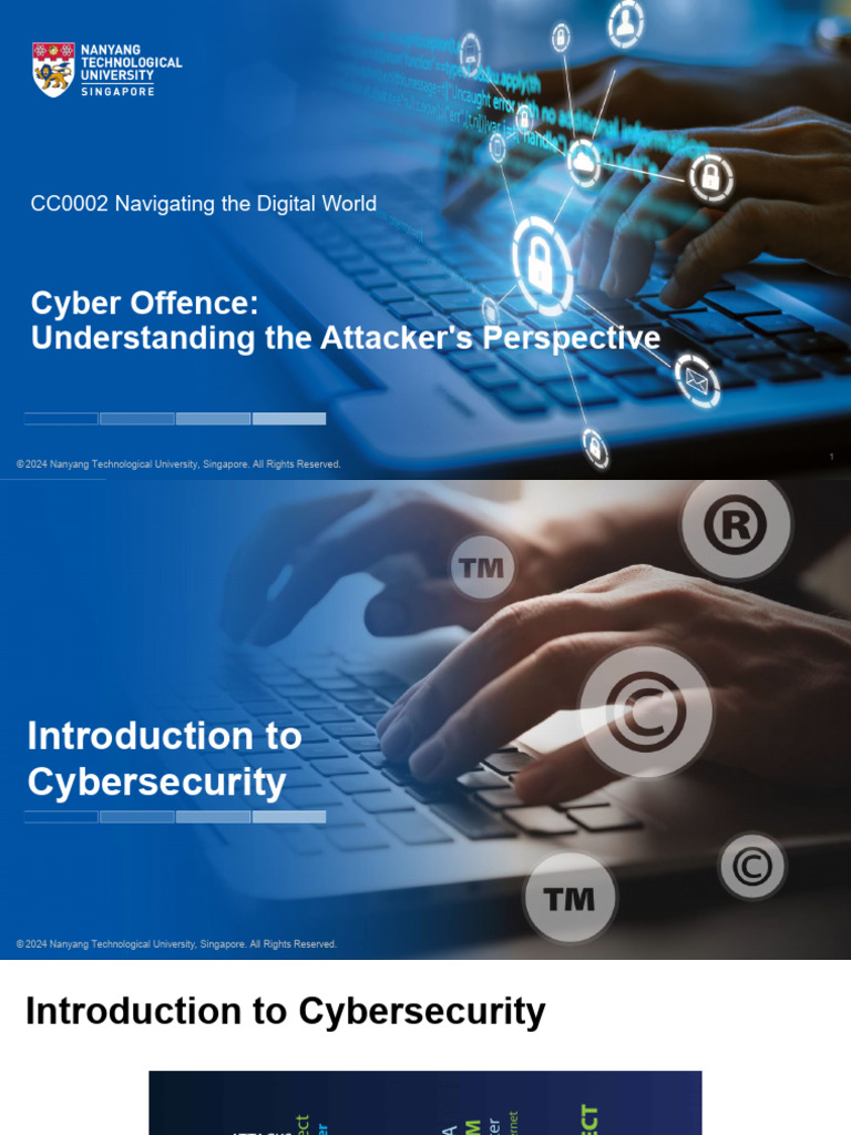 CC0002 Cybersecurity Module - Cyber Offense - For Students | PDF