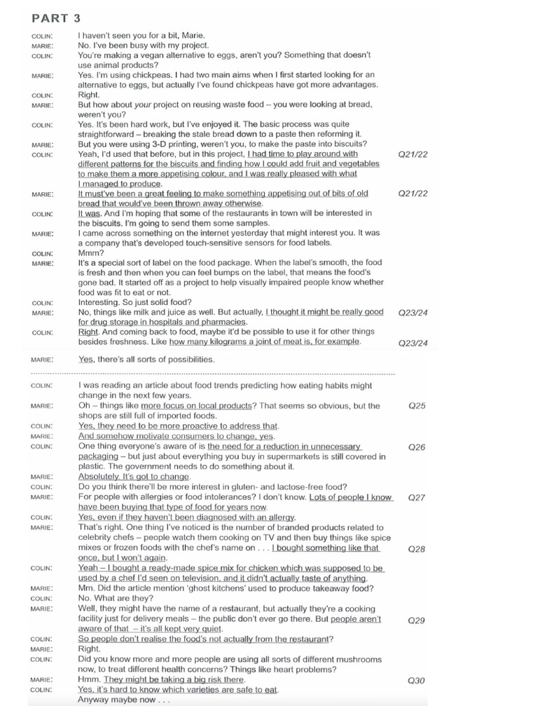 Cam 19 Test 1 - Script | PDF