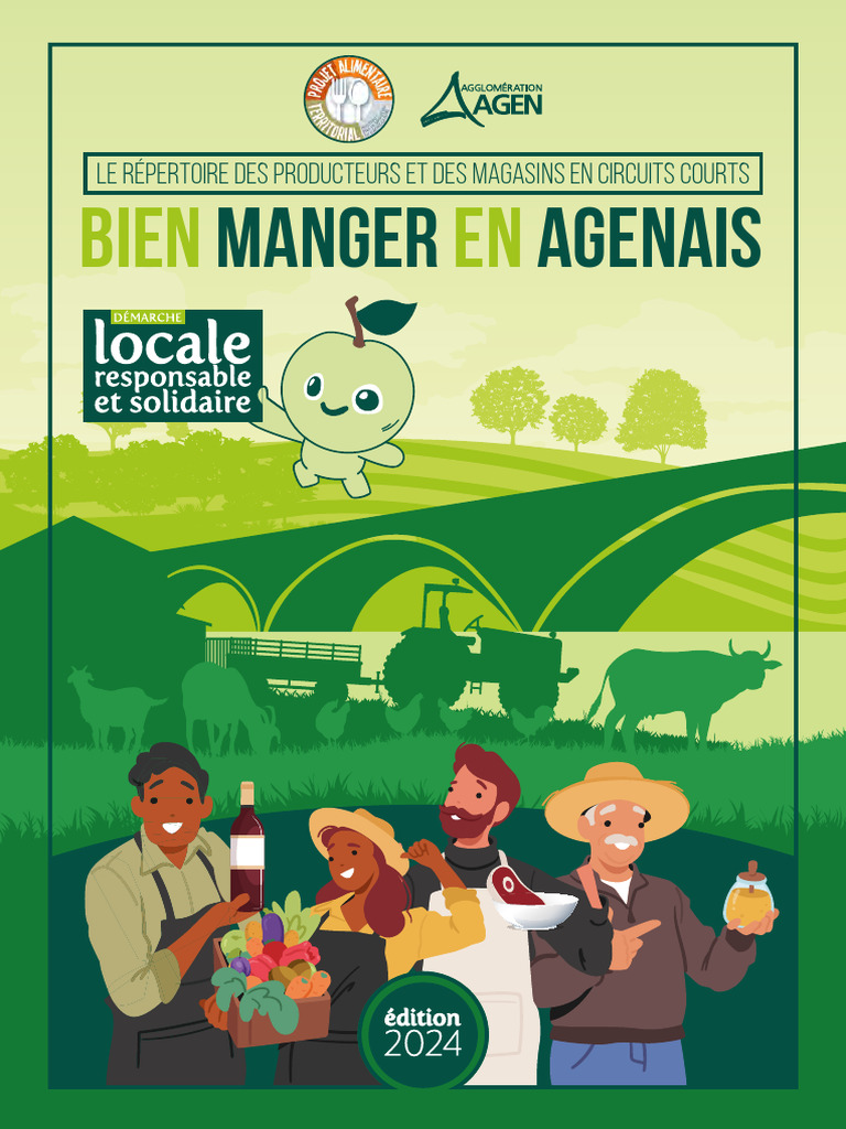Bien Manger Agenais Guide 2024 | PDF