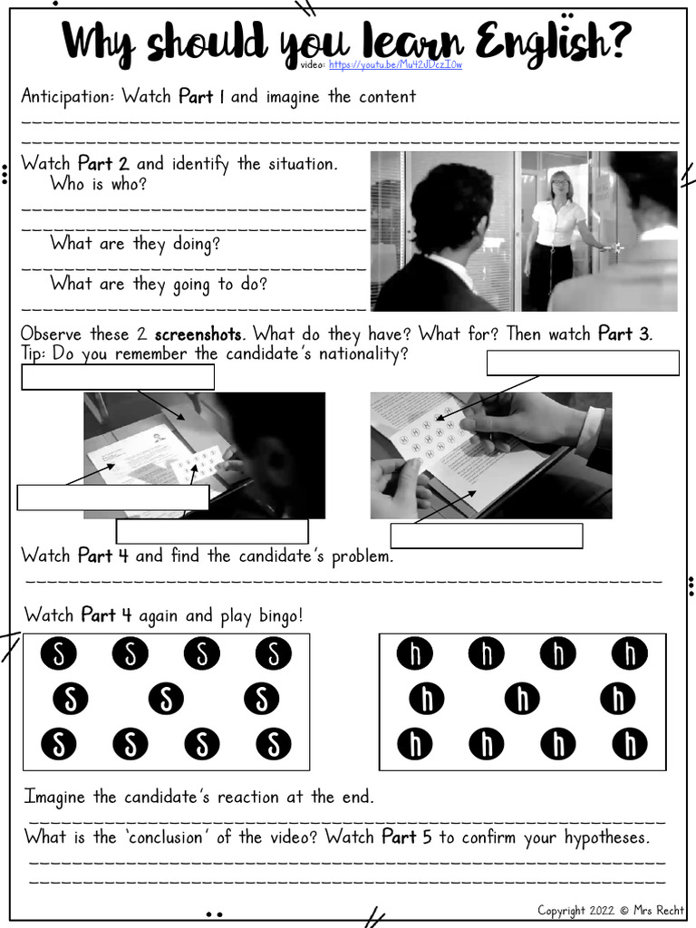Why should you learn english pdf