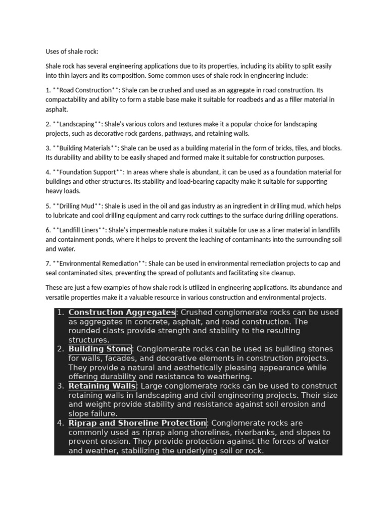uses-of-shale-rock-pdf