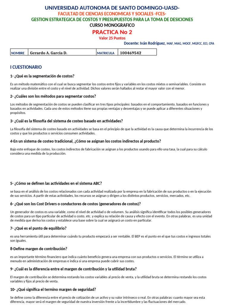 Practica No 2 | PDF