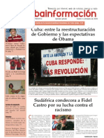 Cubainformación, Nº 09, Primavera 2009