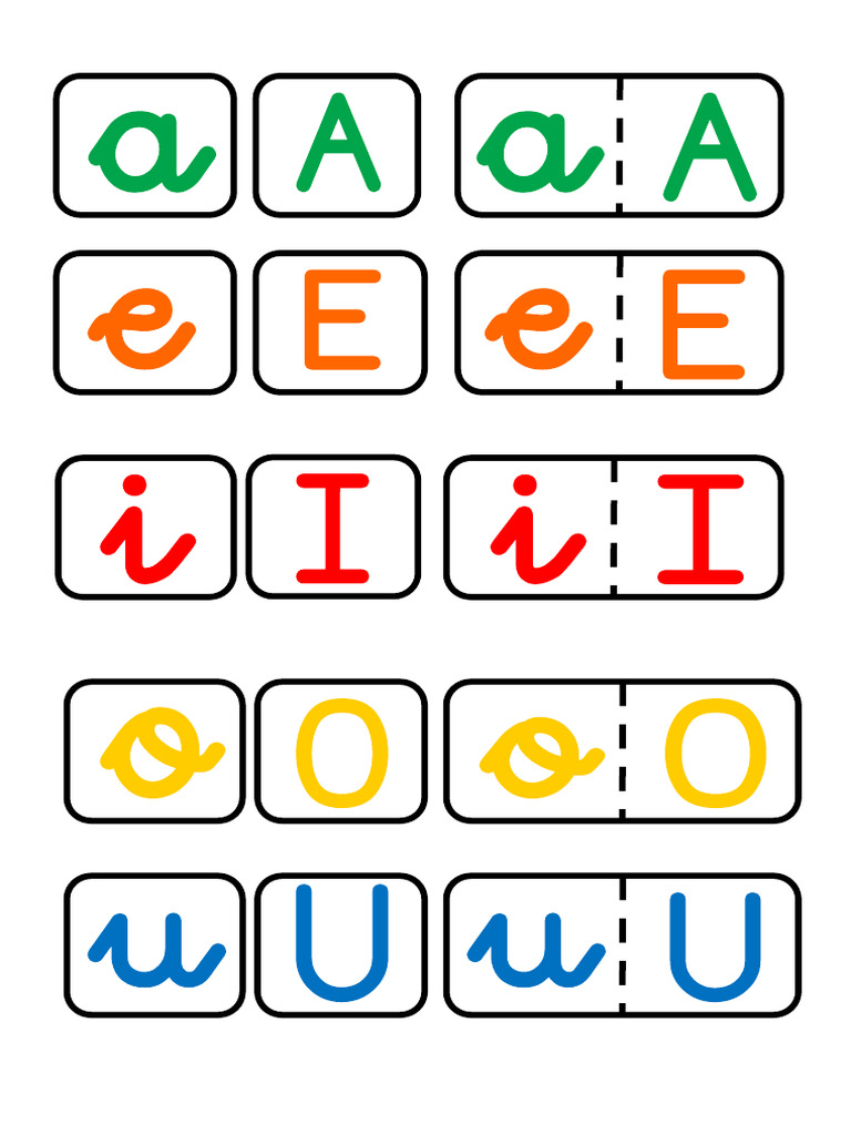 Tarjetas Vocales | PDF