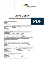 Inscripción Drag Queen 2012