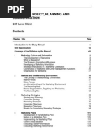 Download Marketing Policy Planning and Communication Study Manual by Luke Shaw SN76652531 doc pdf