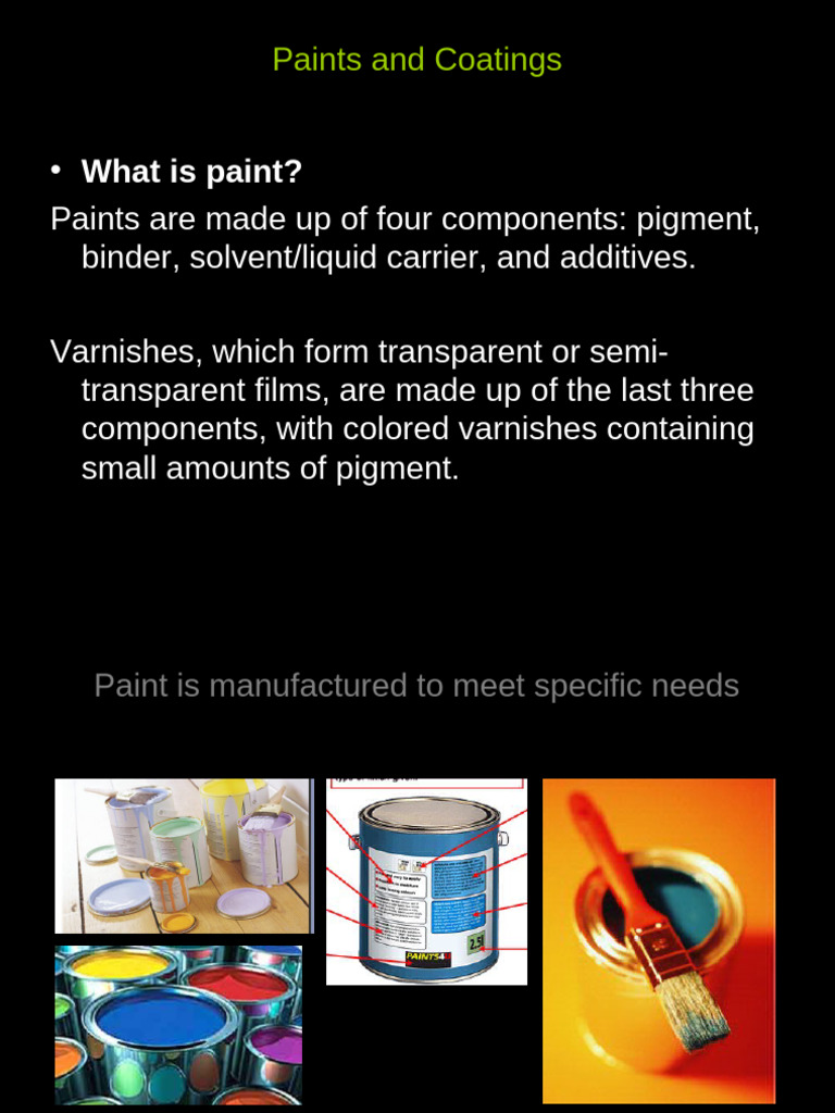 Paints | PDF