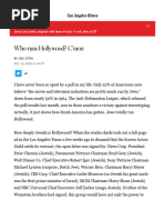 Jewish Influence | PDF | Independent Politician | Democratic Party ...