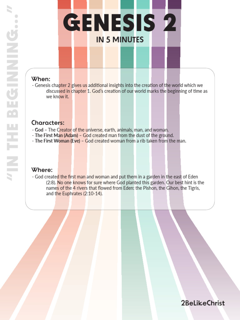 Genesis+2+in+5+Minutes | PDF