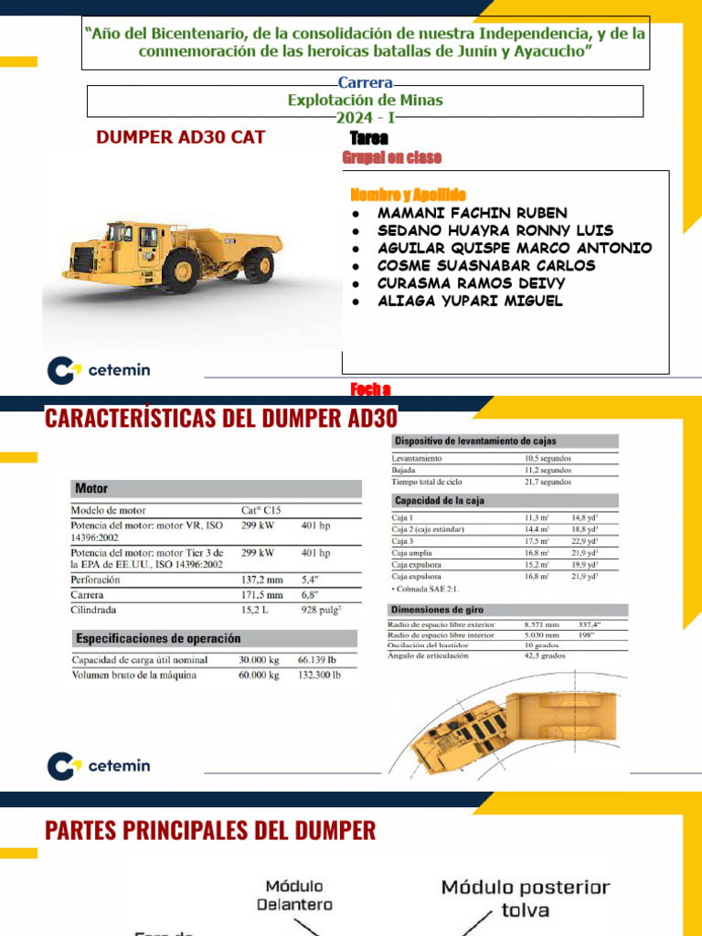 Dumper AD30 CAT | PDF