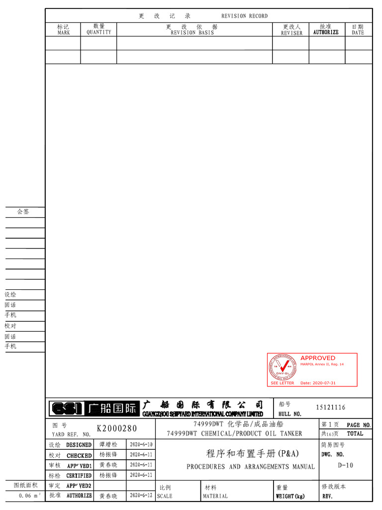 Procedures and Arrangements Manual | PDF