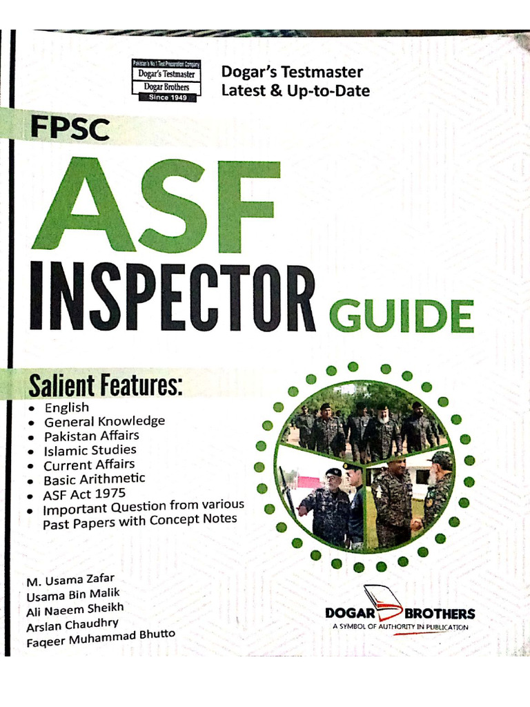 Asf Inspector Guide - 1 | PDF
